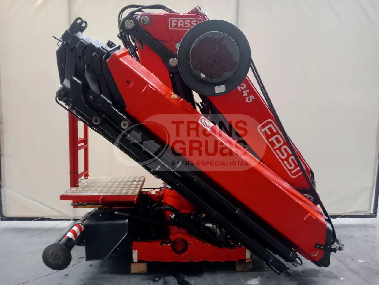 Grúa hidráulica Fassi F245A.2.26 E DYNAMIC - Rakodódaru: 5 kép. Grúa hidráulica Fassi F245A.2.26 E DYNAMIC - Rakodódaru: 5 kép.