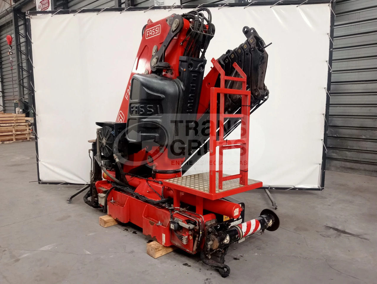 Grúa hidráulica Fassi F245A.2.26 E DYNAMIC - Rakodódaru: 2 kép. Grúa hidráulica Fassi F245A.2.26 E DYNAMIC - Rakodódaru: 2 kép.