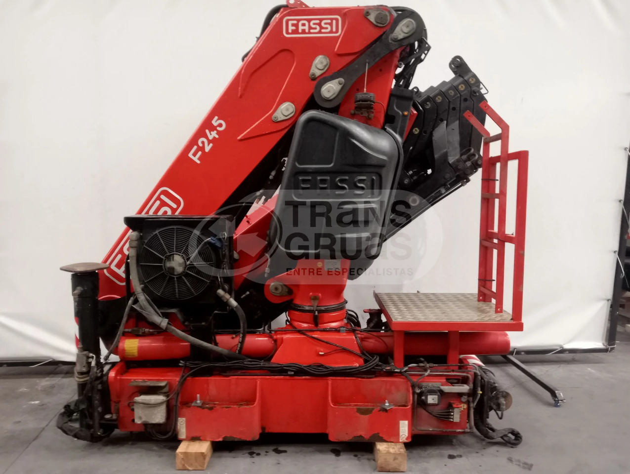 Grúa hidráulica Fassi F245A.2.26 E DYNAMIC - Rakodódaru: 1 kép. Grúa hidráulica Fassi F245A.2.26 E DYNAMIC - Rakodódaru: 1 kép.