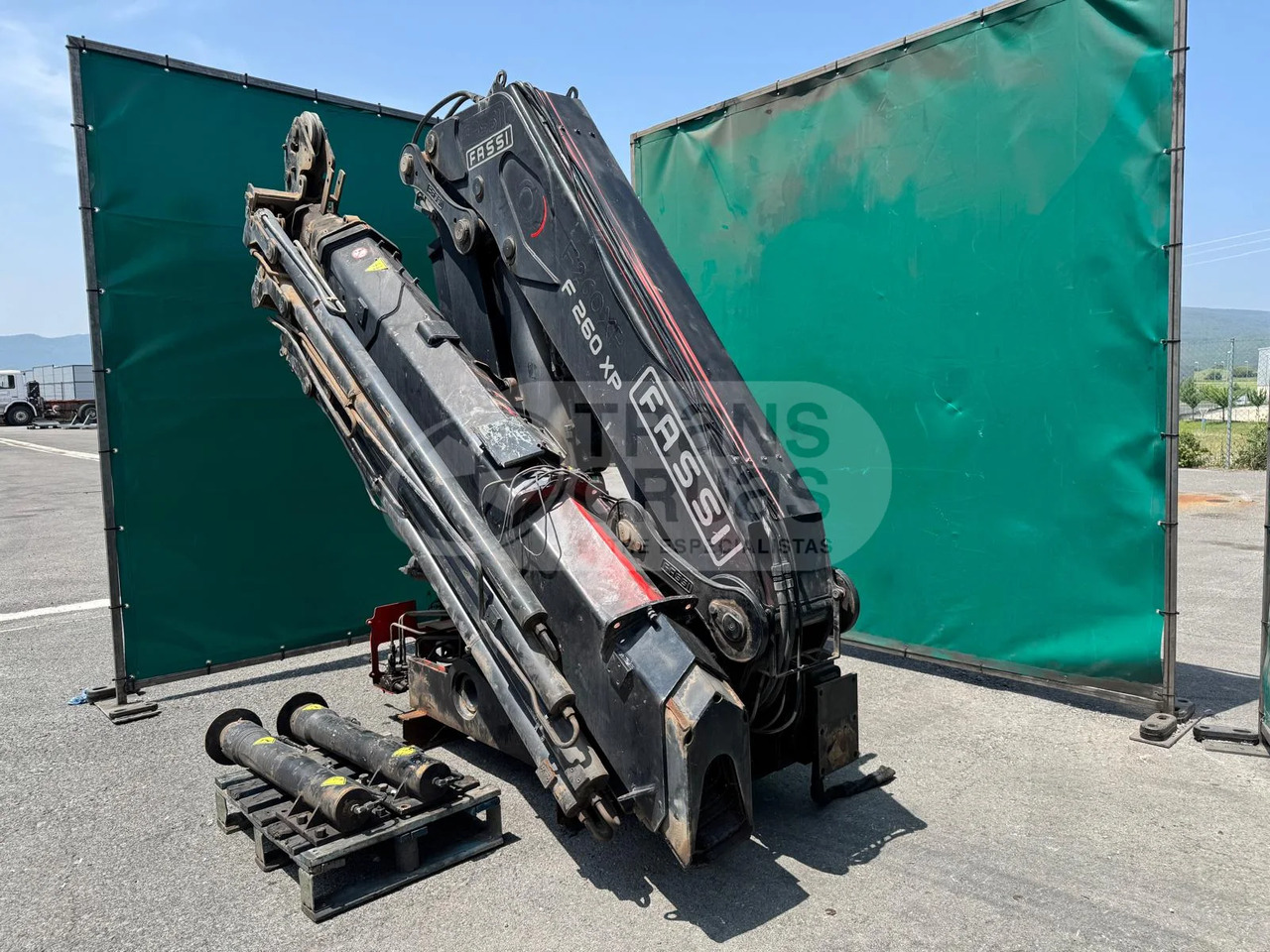 Grúa hidráulica Fassi F260BXP.28 - Rakodódaru: 4 kép. Grúa hidráulica Fassi F260BXP.28 - Rakodódaru: 4 kép.