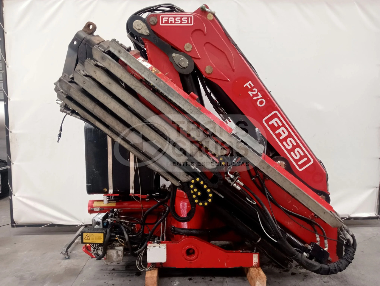 Grúa hidráulica Fassi F270A.26 - Rakodódaru: 1 kép. Grúa hidráulica Fassi F270A.26 - Rakodódaru: 1 kép.