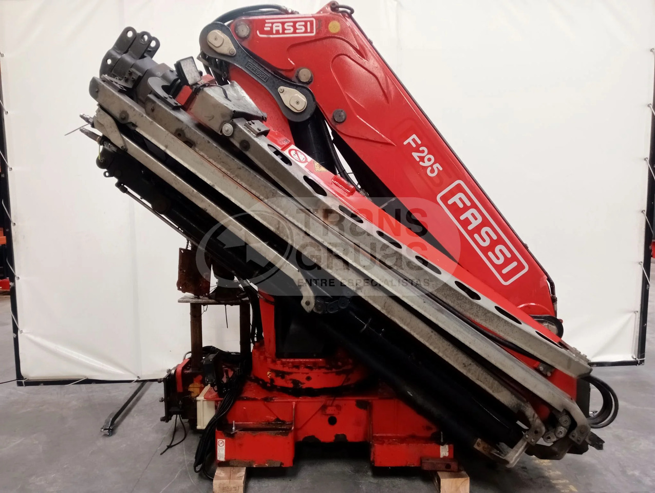 Grúa hidráulica Fassi F295RA.2.25 E-DYNAMIC - Rakodódaru: 2 kép. Grúa hidráulica Fassi F295RA.2.25 E-DYNAMIC - Rakodódaru: 2 kép.