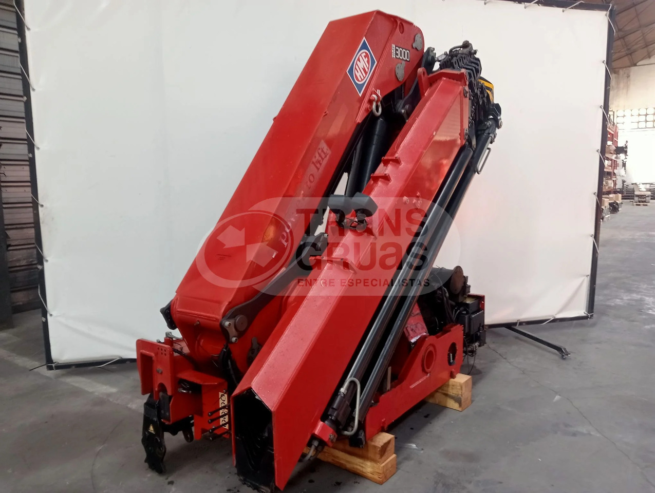 Grúa hidráulica HMF 3000 K6 - Rakodódaru: 4 kép. Grúa hidráulica HMF 3000 K6 - Rakodódaru: 4 kép.