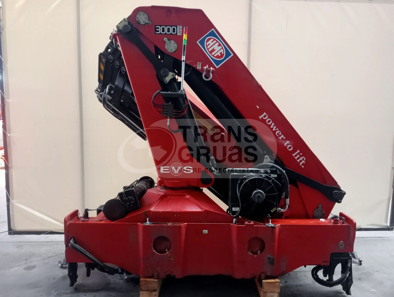 Grúa hidráulica HMF 3000 K6 - Rakodódaru: 4 kép. Grúa hidráulica HMF 3000 K6 - Rakodódaru: 4 kép.