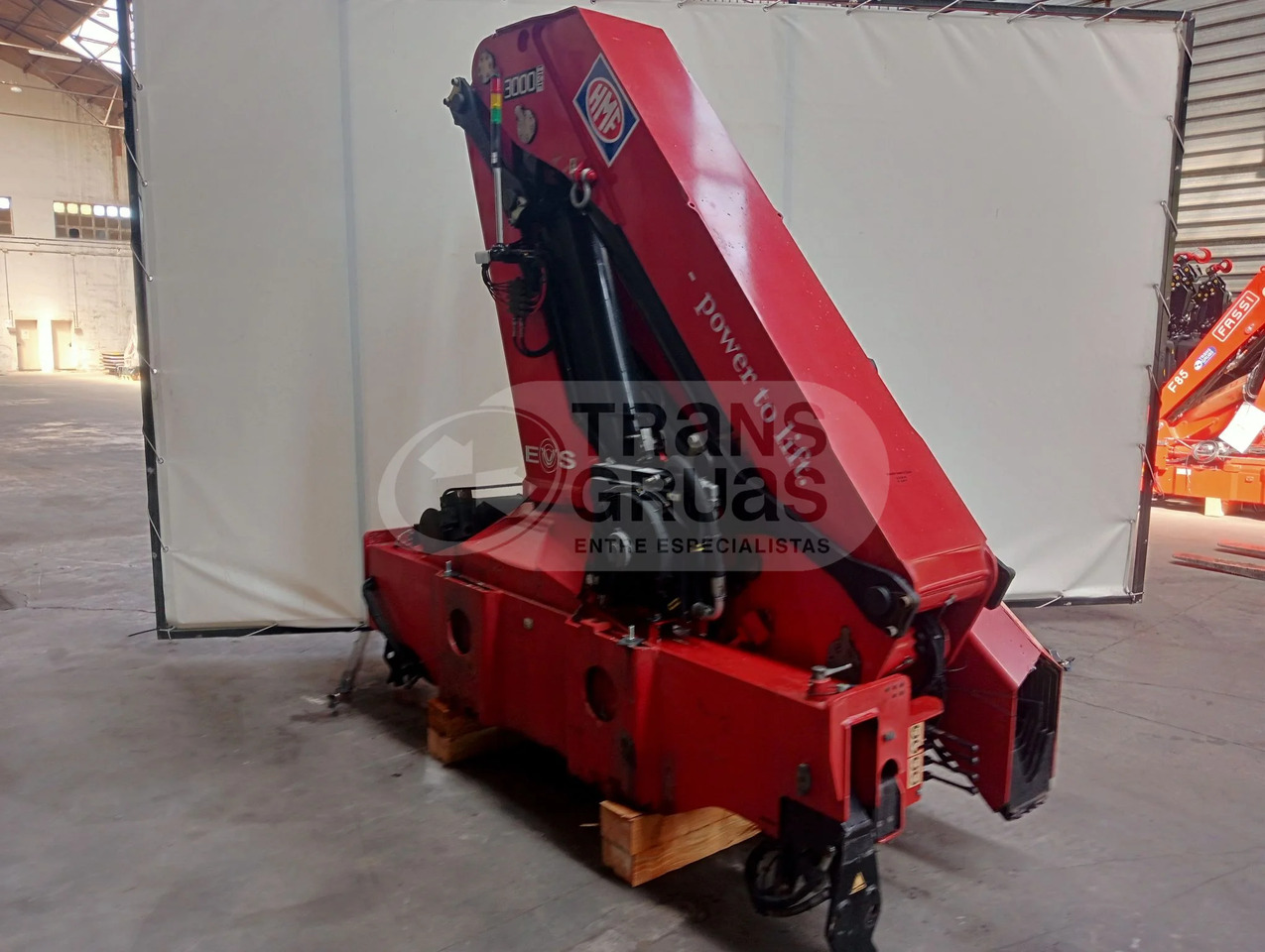 Grúa hidráulica HMF 3000 K6 - Rakodódaru: 3 kép. Grúa hidráulica HMF 3000 K6 - Rakodódaru: 3 kép.