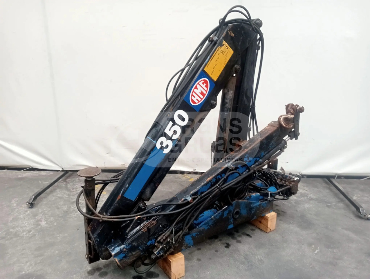 Grúa hidráulica HMF 352 K2 - Rakodódaru: 1 kép. Grúa hidráulica HMF 352 K2 - Rakodódaru: 1 kép.