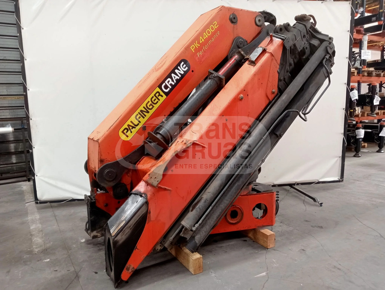 Grúa hodráulica Palfinger PK 44002 - Rakodódaru: 3 kép. Grúa hodráulica Palfinger PK 44002 - Rakodódaru: 3 kép.