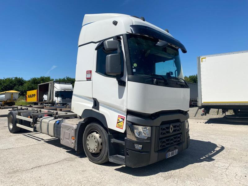 Cserefelépítményes teherautó Renault Gamme T 460: 1 kép.