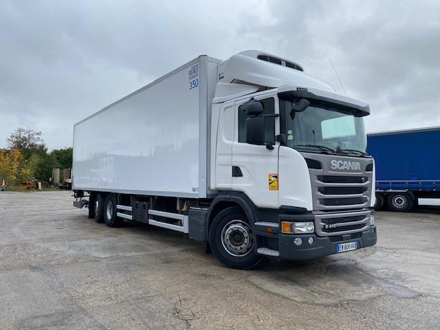 Scania G 410 - Hűtős teherautó: 1 kép. Scania G 410 - Hűtős teherautó: 1 kép.