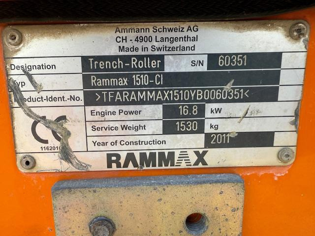 Ammann Rammax 1510-CI - Minihenger: 5 kép. Ammann Rammax 1510-CI - Minihenger: 5 kép.