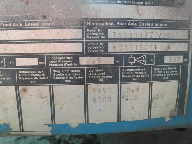 Gépszállító utánfutó BLOMENROHR J7/2842: 6 kép. Gépszállító utánfutó BLOMENROHR J7/2842: 6 kép.