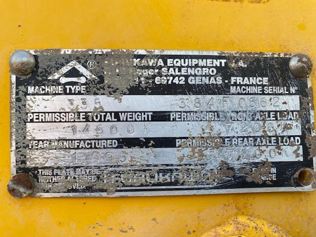 Furukawa 335 - Gumikerekes homlokrakodó: 5 kép. Furukawa 335 - Gumikerekes homlokrakodó: 5 kép.