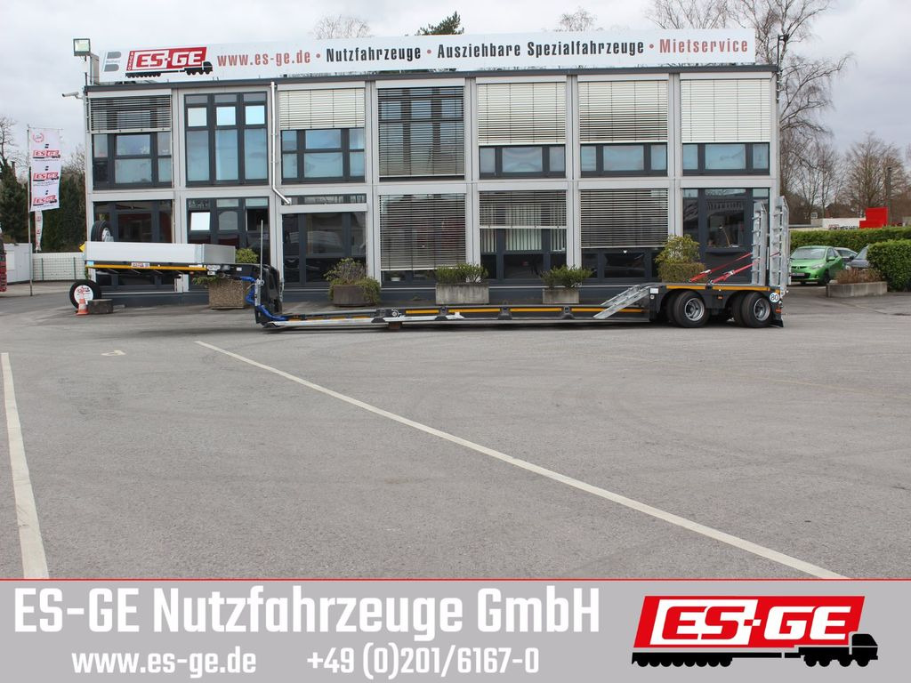 Faymonville MAX Trailer MAX510 Tiefbett 2x10 t (Forst) - Félpótkocsi mélybölcsős: 5 kép. Faymonville MAX Trailer MAX510 Tiefbett 2x10 t (Forst) - Félpótkocsi mélybölcsős: 5 kép.