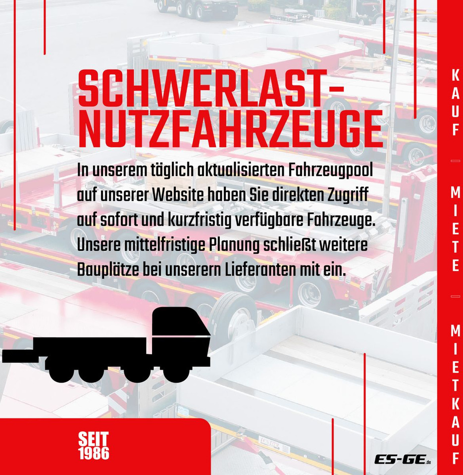 Faymonville Multimax Satteltieflader - hydr. gelenkt - Félpótkocsi mélybölcsős: 5 kép. Faymonville Multimax Satteltieflader - hydr. gelenkt - Félpótkocsi mélybölcsős: 5 kép.