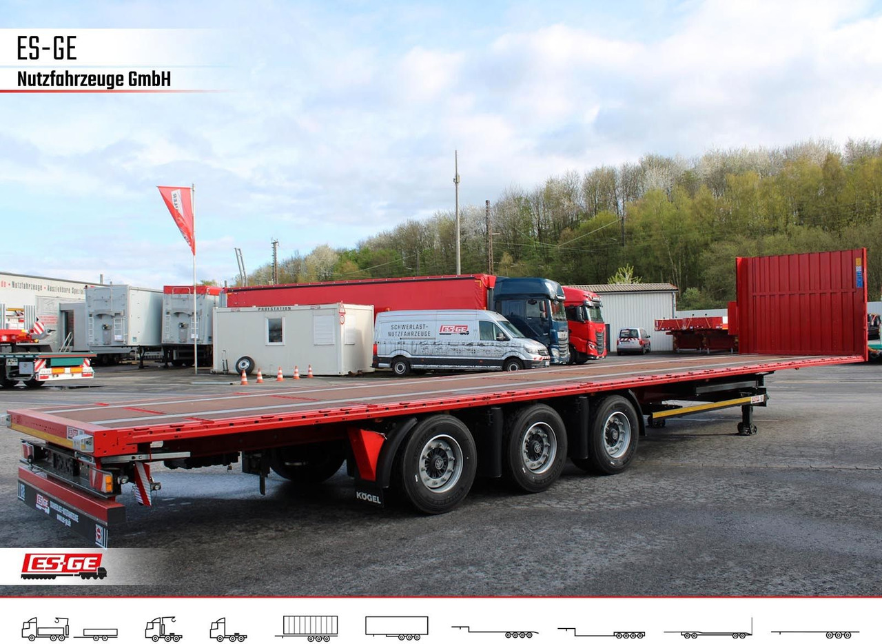 Kögel 3-Achs-Mega Chassis Kögel 3-Achs-Mega Chassis - Platós félpótkocsi: 5 kép. Kögel 3-Achs-Mega Chassis Kögel 3-Achs-Mega Chassis - Platós félpótkocsi: 5 kép.