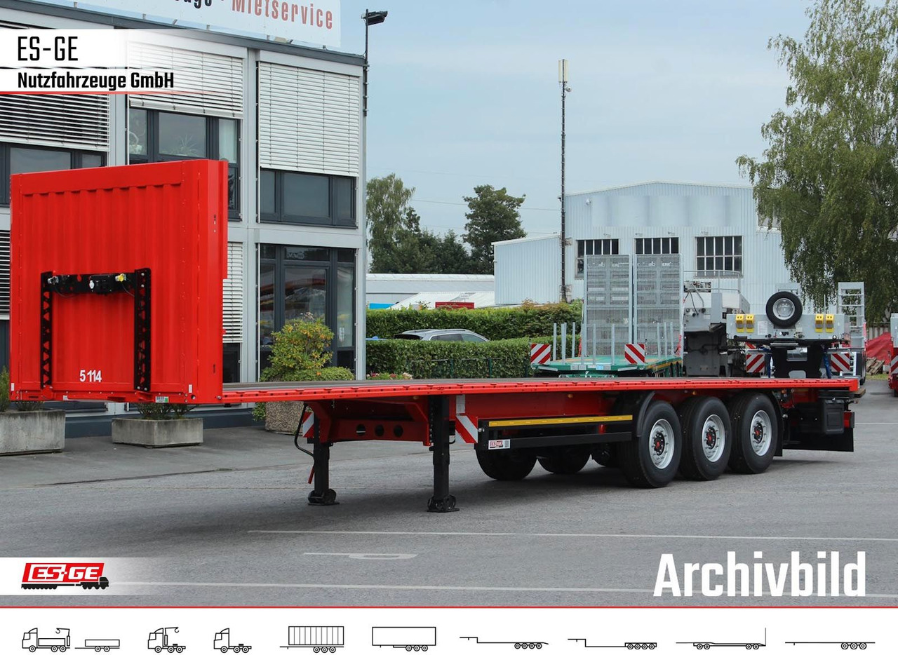 Kögel Multi Chassis. Rungen - Platós félpótkocsi: 2 kép. Kögel Multi Chassis. Rungen - Platós félpótkocsi: 2 kép.
