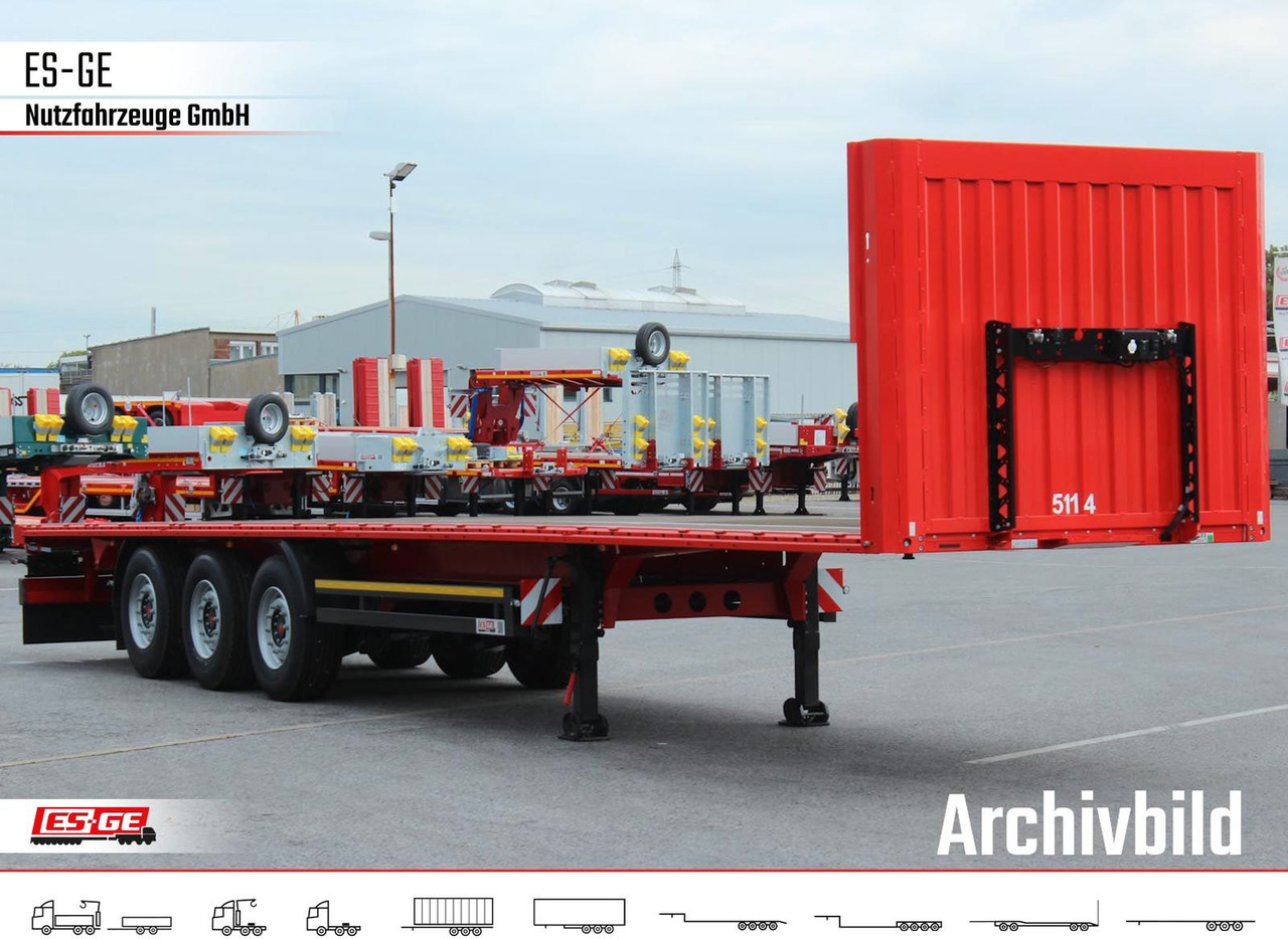 Kögel Multi Chassis. Rungen - Platós félpótkocsi: 4 kép. Kögel Multi Chassis. Rungen - Platós félpótkocsi: 4 kép.