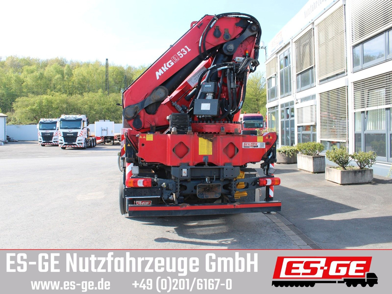 Mercedes-Benz 2546 L NR 6x2 Actros, Pritsche, MKG HLK 531 a5 - Platós teherautó, Darus autó: 5 kép. Mercedes-Benz 2546 L NR 6x2 Actros, Pritsche, MKG HLK 531 a5 - Platós teherautó, Darus autó: 5 kép.
