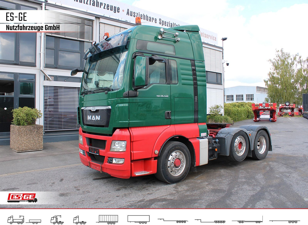 MAN TGX 26.540 6X2 BLS mit Hydrodrive - Nyergesvontató: 1 kép. MAN TGX 26.540 6X2 BLS mit Hydrodrive - Nyergesvontató: 1 kép.