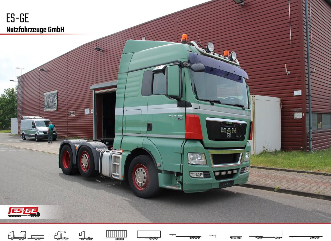 MAN TGX 26480 6x2/4 BLS - Nyergesvontató: 1 kép. MAN TGX 26480 6x2/4 BLS - Nyergesvontató: 1 kép.