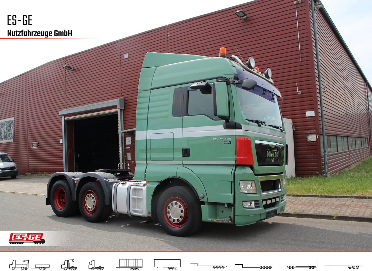 MAN TGX 26480 6x2/4 BLS - Nyergesvontató: 1 kép. MAN TGX 26480 6x2/4 BLS - Nyergesvontató: 1 kép.