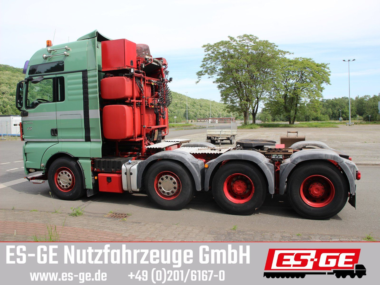 MAN TGX 41680 8x4/4 BLS - Nyergesvontató: 5 kép. MAN TGX 41680 8x4/4 BLS - Nyergesvontató: 5 kép.