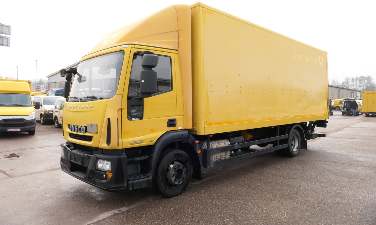 IVECO EuroCargo ML 120 E28/P AHK LBW COC Koffer 7,00x2 - Dobozos felépítményű teherautó: 1 kép. IVECO EuroCargo ML 120 E28/P AHK LBW COC Koffer 7,00x2 - Dobozos felépítményű teherautó: 1 kép.