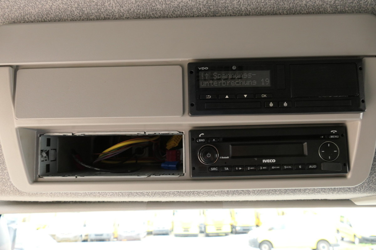 Dobozos felépítményű teherautó IVECO EuroCargo ML 120 E28/P AHK LBW COC Koffer 7,00x2: 12 kép.