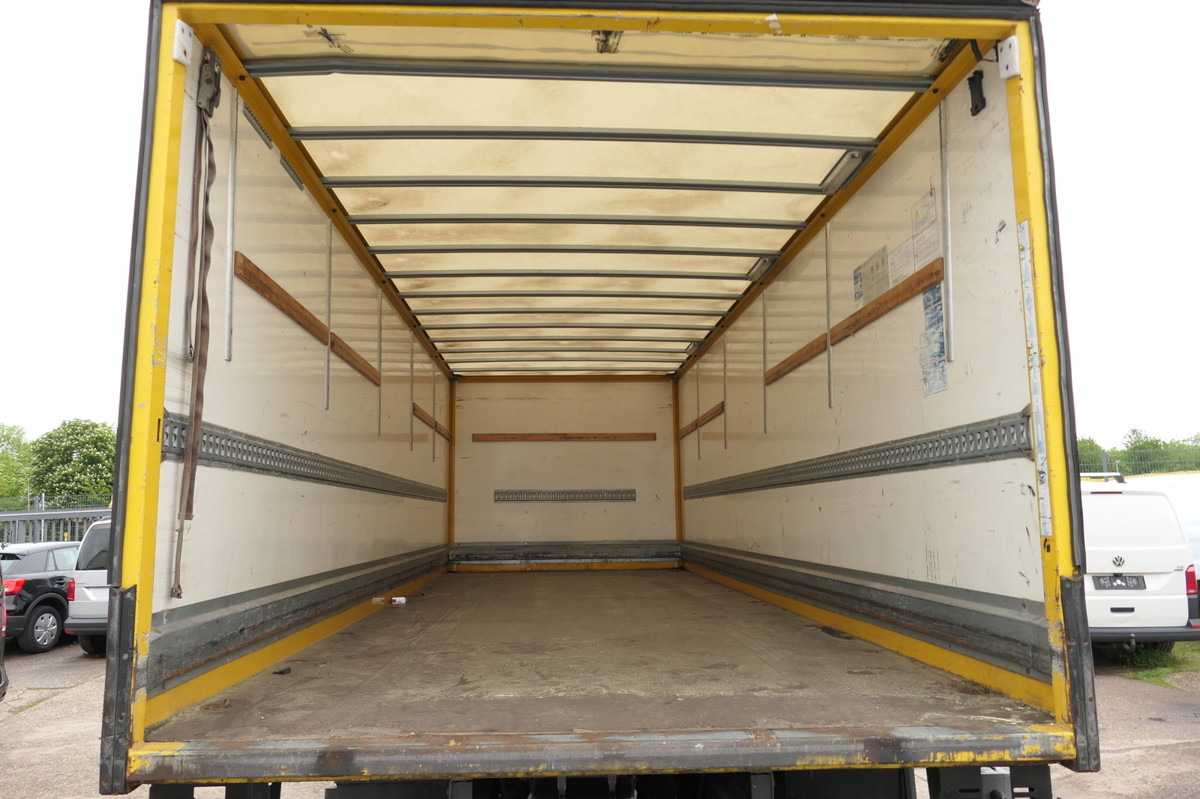 Dobozos felépítményű teherautó IVECO EuroCargo ML 120 E28/P AHK LBW COC Koffer 7,00x2: 8 kép.