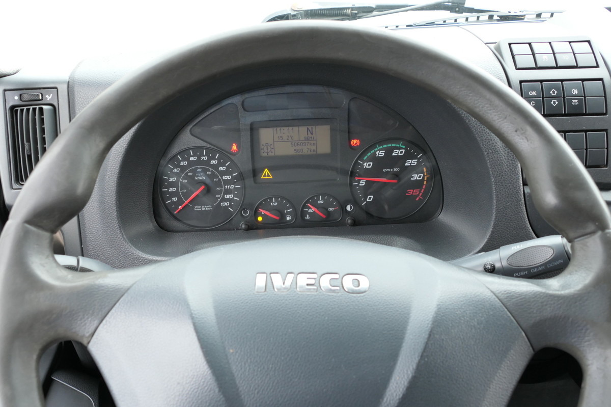 Dobozos felépítményű teherautó IVECO EuroCargo ML 120 E28/P AHK LBW COC Koffer 7,00x2: 14 kép.