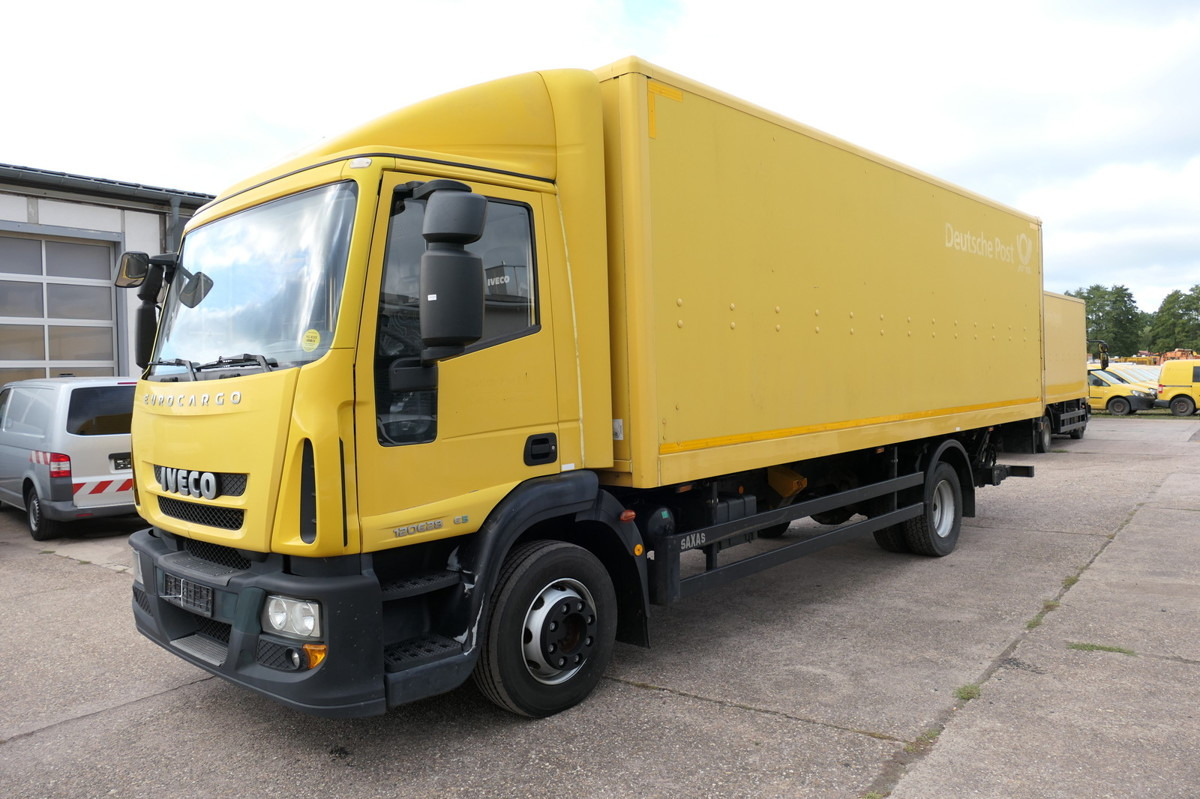 IVECO EuroCargo ML 120 E28/P AHK LBW Koffer 7,00x2,44x - Dobozos felépítményű teherautó: 1 kép. IVECO EuroCargo ML 120 E28/P AHK LBW Koffer 7,00x2,44x - Dobozos felépítményű teherautó: 1 kép.