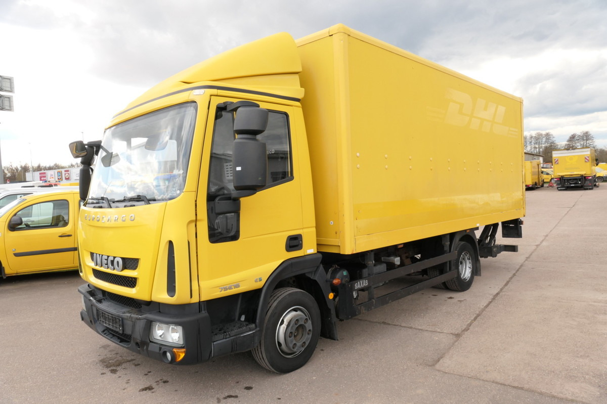 IVECO EuroCargo ML 75 E 16 P LBW LUFT AUTOMATIK COC EU - Dobozos kisteherautó: 2 kép. IVECO EuroCargo ML 75 E 16 P LBW LUFT AUTOMATIK COC EU - Dobozos kisteherautó: 2 kép.