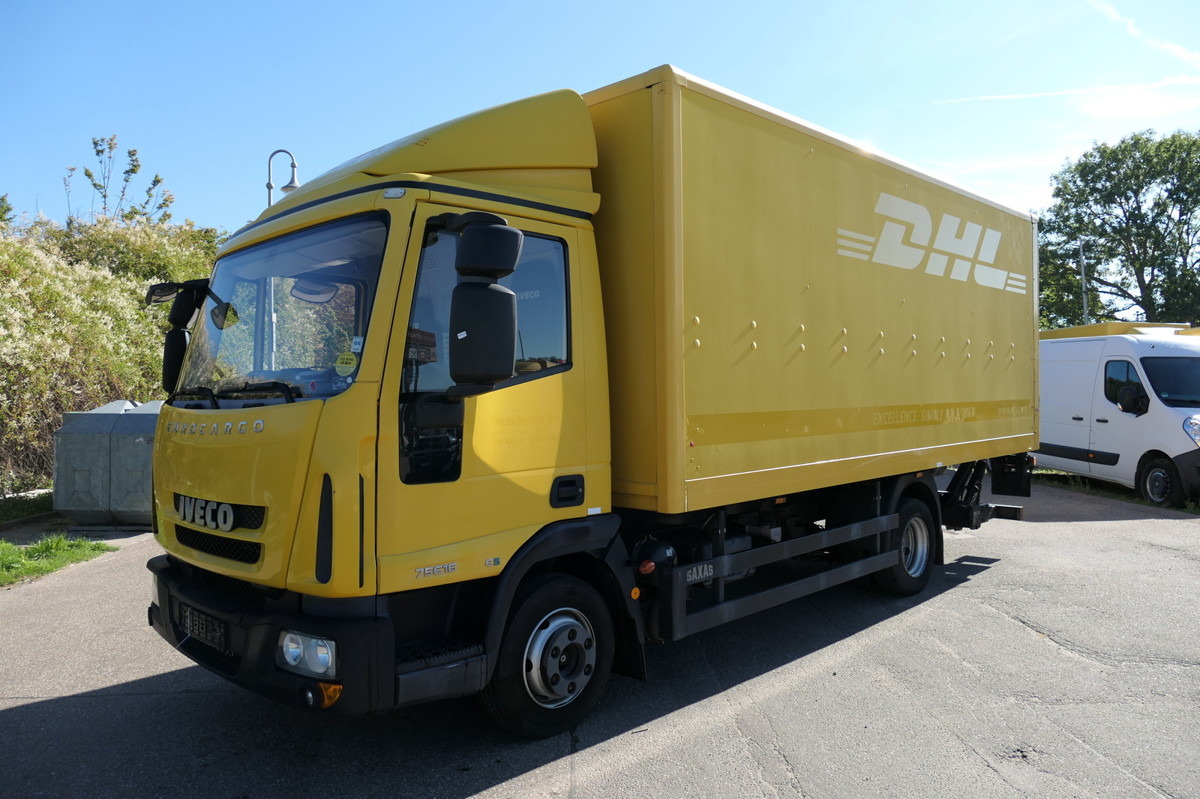 IVECO EuroCargo ML 75 E 16 P LBW LUFT AUTOMATIK COC EU - Dobozos kisteherautó: 1 kép. IVECO EuroCargo ML 75 E 16 P LBW LUFT AUTOMATIK COC EU - Dobozos kisteherautó: 1 kép.