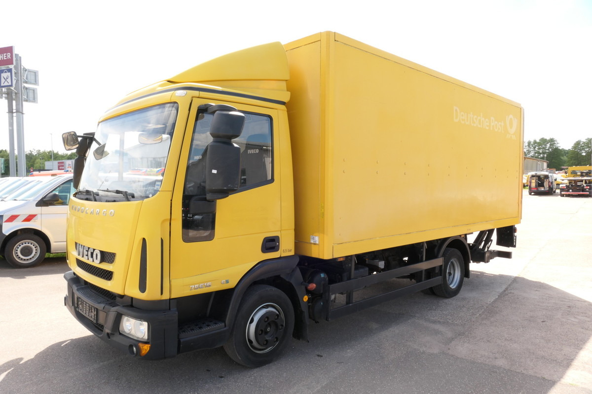 IVECO EuroCargo ML 75 E 16 P LBW LUFT AUTOMATIK COC EU - Dobozos kisteherautó: 1 kép. IVECO EuroCargo ML 75 E 16 P LBW LUFT AUTOMATIK COC EU - Dobozos kisteherautó: 1 kép.