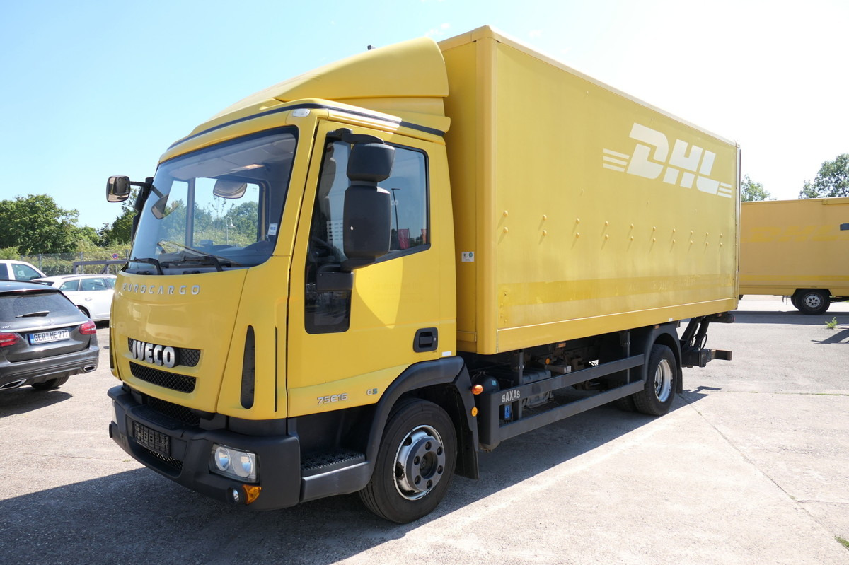 IVECO EuroCargo ML 75 E 16 P LBW LUFT AUTOMATIK COC EU - Dobozos kisteherautó: 1 kép. IVECO EuroCargo ML 75 E 16 P LBW LUFT AUTOMATIK COC EU - Dobozos kisteherautó: 1 kép.