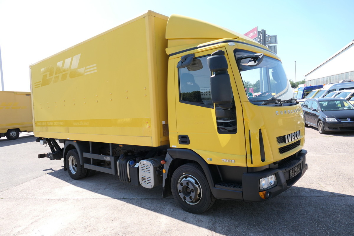 IVECO EuroCargo ML 75 E 16 P LBW LUFT AUTOMATIK COC EU - Dobozos kisteherautó: 2 kép. IVECO EuroCargo ML 75 E 16 P LBW LUFT AUTOMATIK COC EU - Dobozos kisteherautó: 2 kép.