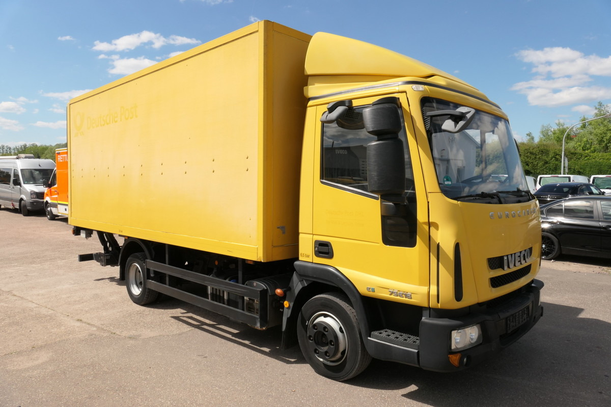 IVECO EuroCargo ML 75 E 16 P LBW LUFT AUTOMATIK COC EU - Dobozos kisteherautó: 2 kép. IVECO EuroCargo ML 75 E 16 P LBW LUFT AUTOMATIK COC EU - Dobozos kisteherautó: 2 kép.