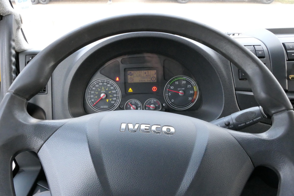 Dobozos kisteherautó IVECO EuroCargo ML 75 E 16 P LBW LUFT AUTOMATIK COC EU: 13 kép.