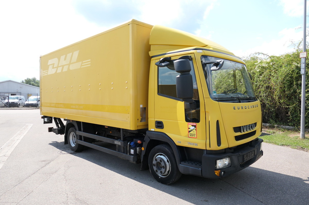 IVECO EuroCargo ML 75 E 16 P LBW LUFT AUTOMATIK COC EU - Dobozos kisteherautó: 1 kép. IVECO EuroCargo ML 75 E 16 P LBW LUFT AUTOMATIK COC EU - Dobozos kisteherautó: 1 kép.