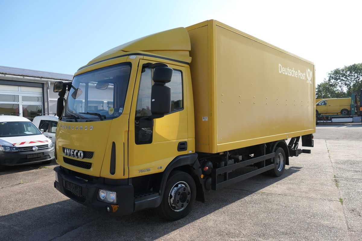 IVECO EuroCargo ML 75 E 16 P LBW LUFT AUTOMATIK COC EU - Dobozos kisteherautó: 1 kép. IVECO EuroCargo ML 75 E 16 P LBW LUFT AUTOMATIK COC EU - Dobozos kisteherautó: 1 kép.