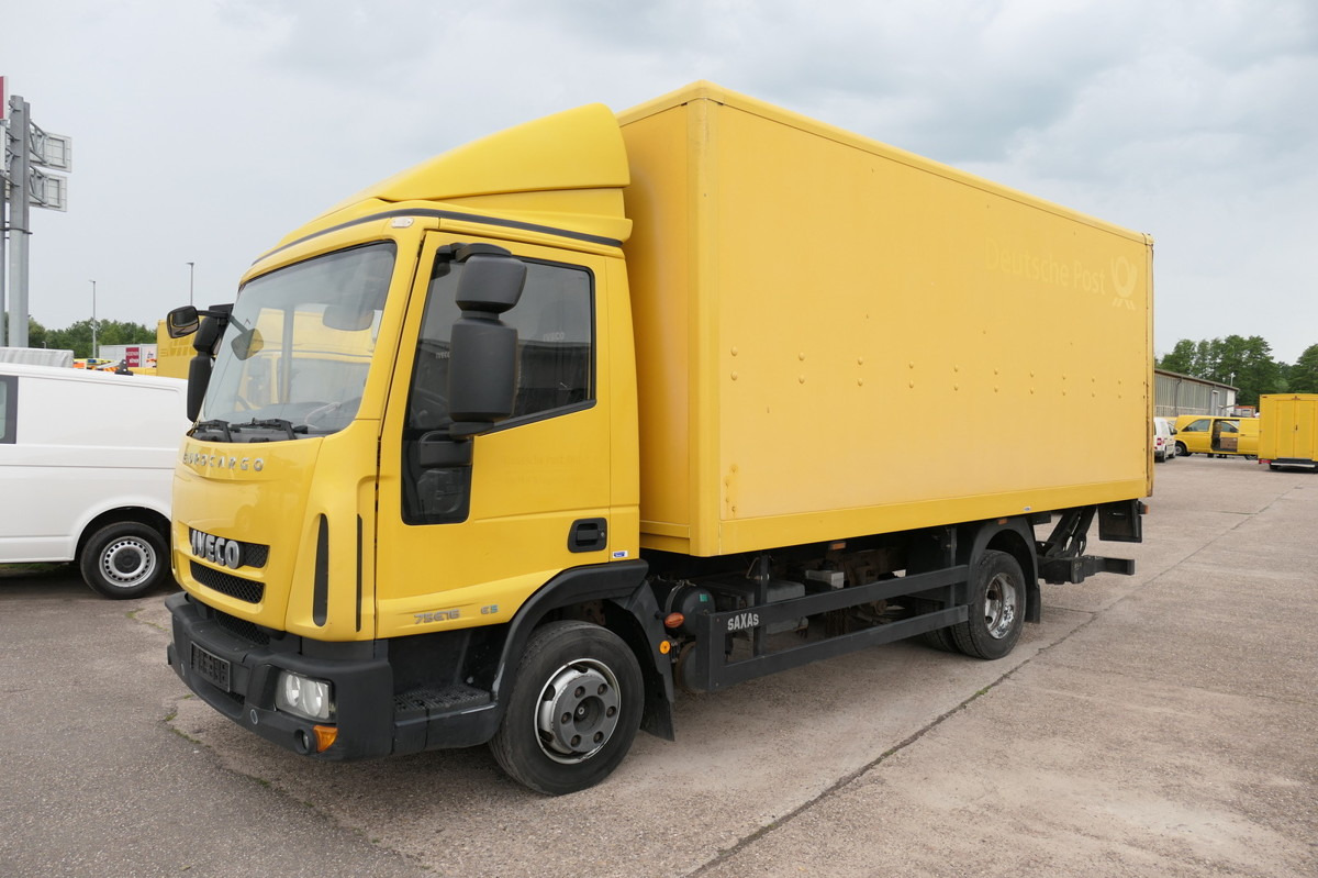 IVECO EuroCargo ML 75 E 16 P LBW LUFT AUTOMATIK EURO-5 - Dobozos felépítményű teherautó: 2 kép. IVECO EuroCargo ML 75 E 16 P LBW LUFT AUTOMATIK EURO-5 - Dobozos felépítményű teherautó: 2 kép.