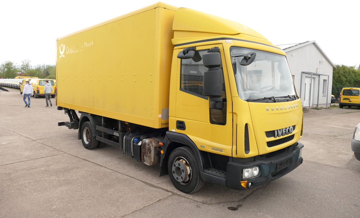 IVECO EuroCargo ML 75 E 16 P LBW LUFT AUTOMATIK EURO-5 - Dobozos felépítményű teherautó: 2 kép. IVECO EuroCargo ML 75 E 16 P LBW LUFT AUTOMATIK EURO-5 - Dobozos felépítményű teherautó: 2 kép.