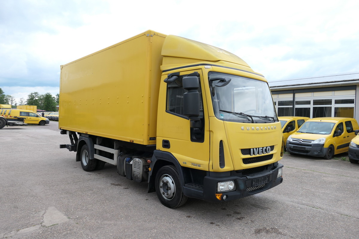 IVECO EuroCargo ML 75 E 16 P LBW LUFT AUTOMATIK EURO-5 - Dobozos felépítményű teherautó: 1 kép. IVECO EuroCargo ML 75 E 16 P LBW LUFT AUTOMATIK EURO-5 - Dobozos felépítményű teherautó: 1 kép.