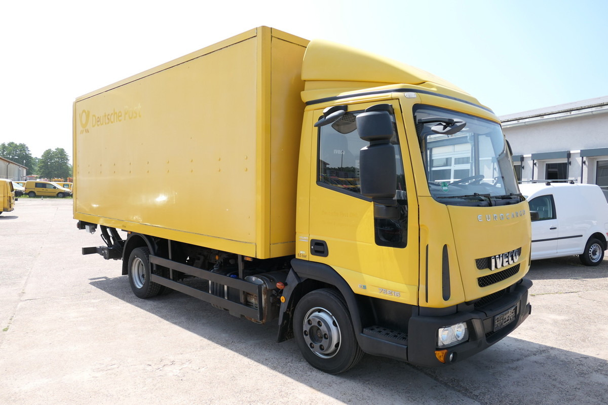 IVECO EuroCargo ML 75 E 16 P LBW LUFT AUTOMATIK - Dobozos kisteherautó: 1 kép. IVECO EuroCargo ML 75 E 16 P LBW LUFT AUTOMATIK - Dobozos kisteherautó: 1 kép.