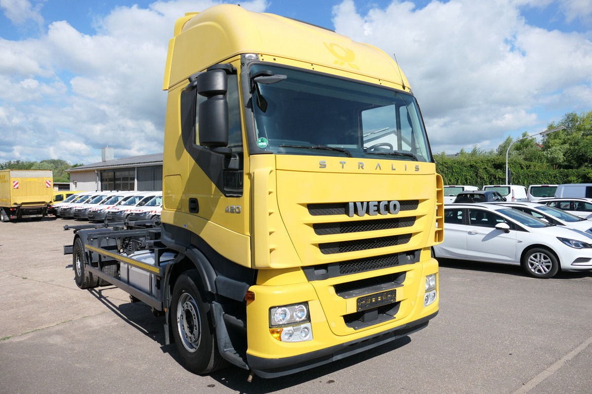 IVECO Stralis AS 190 S 420 ECO LBW AHK KLIMA INTARDER - Cserefelépítményes teherautó: 2 kép. IVECO Stralis AS 190 S 420 ECO LBW AHK KLIMA INTARDER - Cserefelépítményes teherautó: 2 kép.