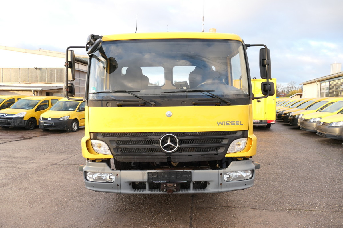 Cserefelépítményes teherautó MERCEDES-BENZ KAMAG WBH 25 Wiesel Terberg Umsetzfahrz. Sattelk: 9 kép.