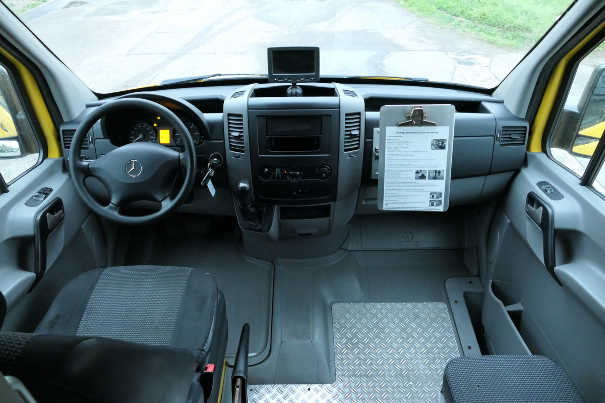 Dobozos kisteherautó MERCEDES-BENZ SPRINTER 310 CDI MAXI EURO-5 KOFFER REGALE KAMER: 6 kép.