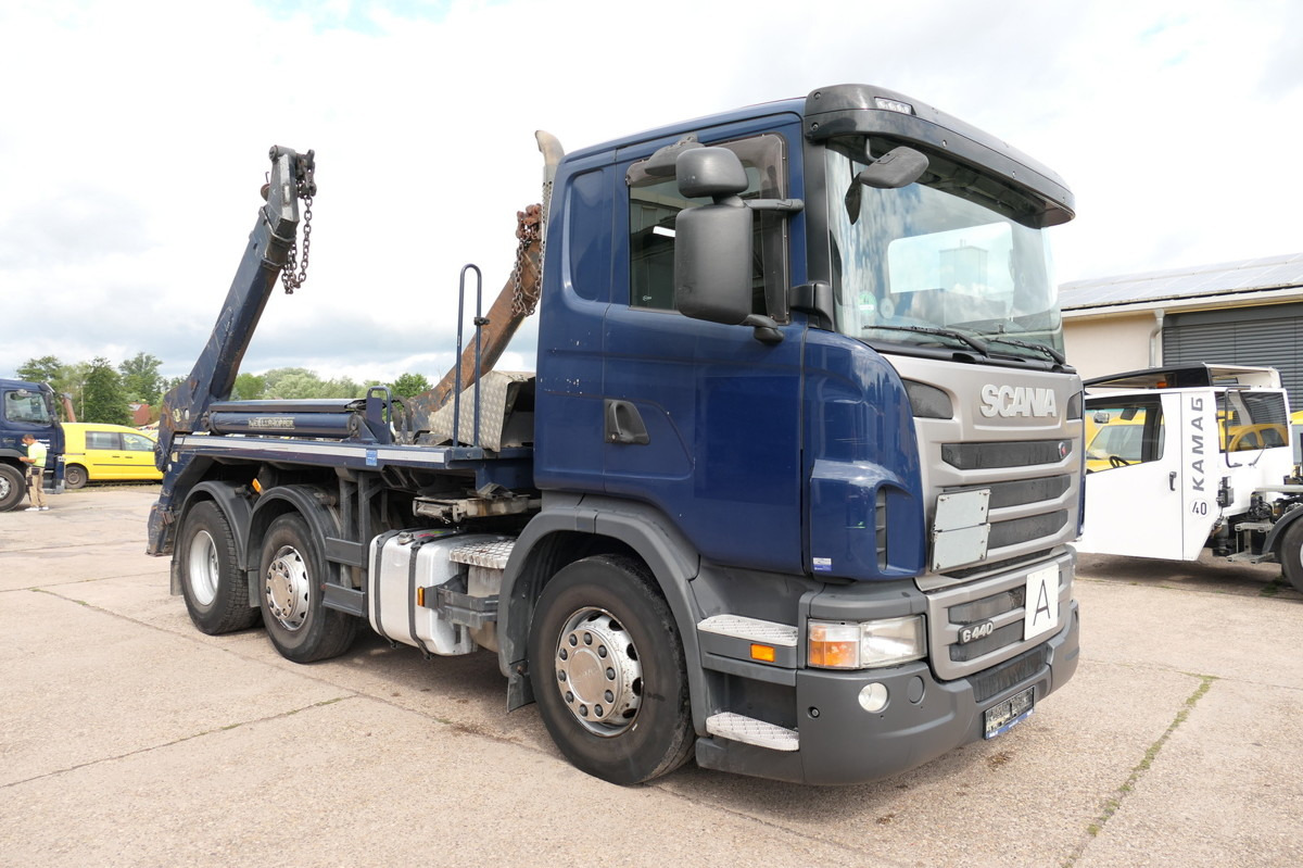 SCANIA G 440 6x2 Meiller KLIMA AHK - Billenőplatós teherautó: 4 kép. SCANIA G 440 6x2 Meiller KLIMA AHK - Billenőplatós teherautó: 4 kép.