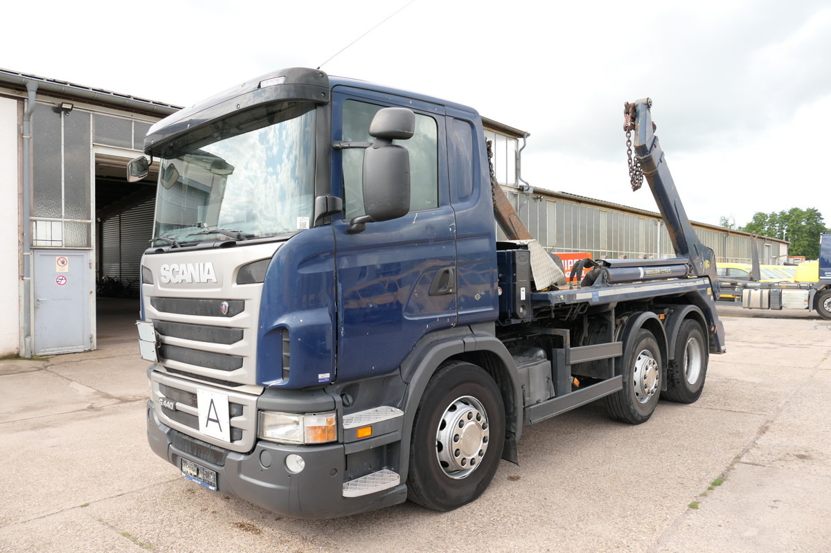 SCANIA G 440 6x2 Meiller KLIMA AHK - Billenőplatós teherautó: 5 kép. SCANIA G 440 6x2 Meiller KLIMA AHK - Billenőplatós teherautó: 5 kép.