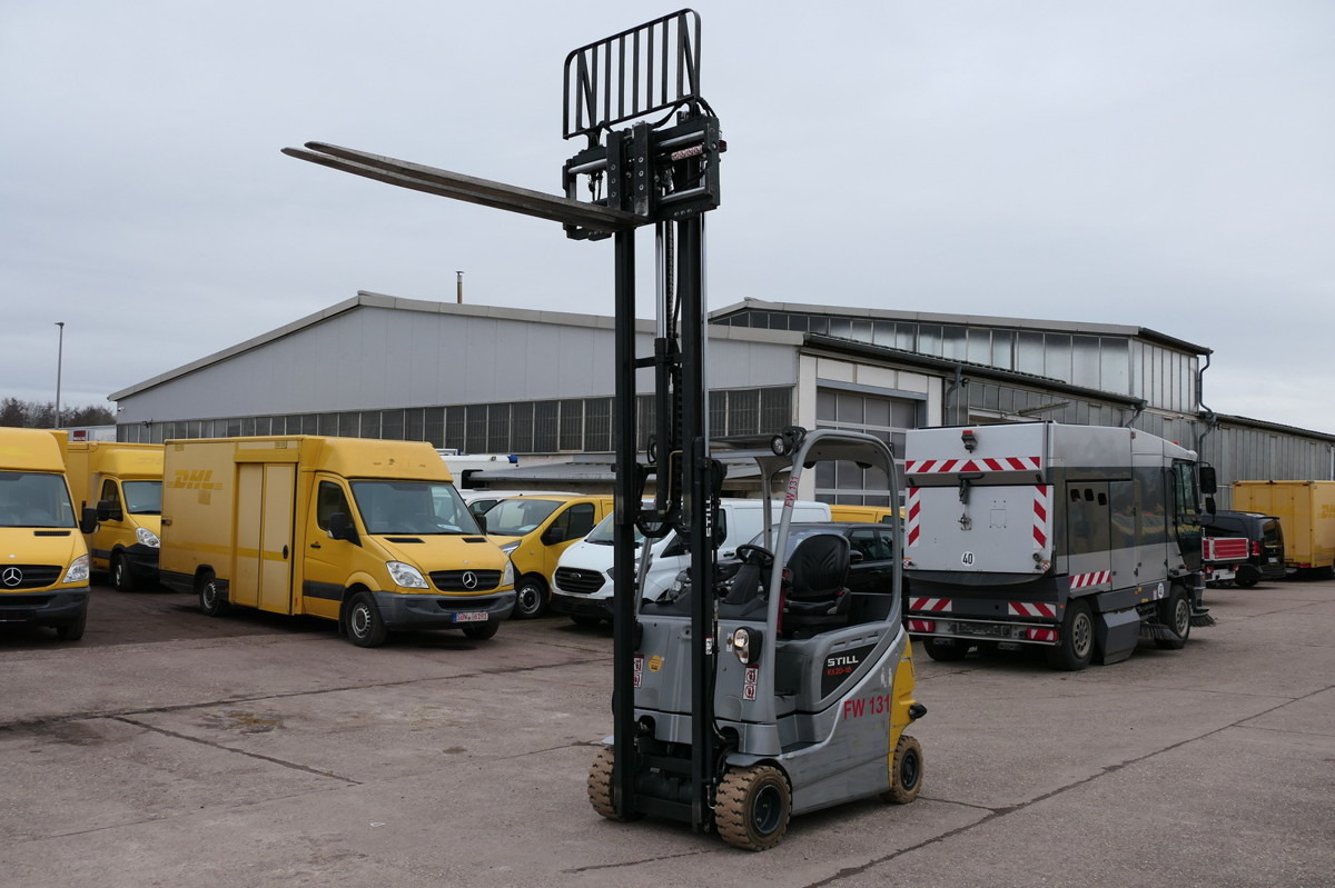 STILL RX 20-18P/H 4RAD DUPLEX 4VENTIL BATTERIE 29/2016 - Hordozható targonca: 1 kép. STILL RX 20-18P/H 4RAD DUPLEX 4VENTIL BATTERIE 29/2016 - Hordozható targonca: 1 kép.